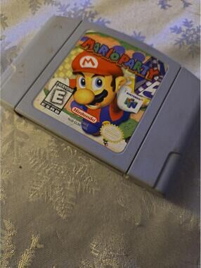 Vintage Mario Party Nintendo 64 Game Cartridge - N64 Retro Gaming